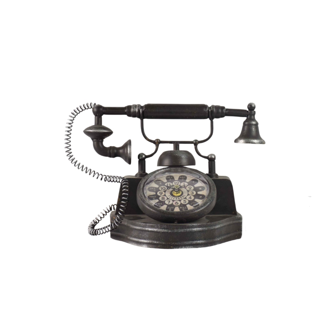 Old Fashioned Freestanding Phone Clock image 0